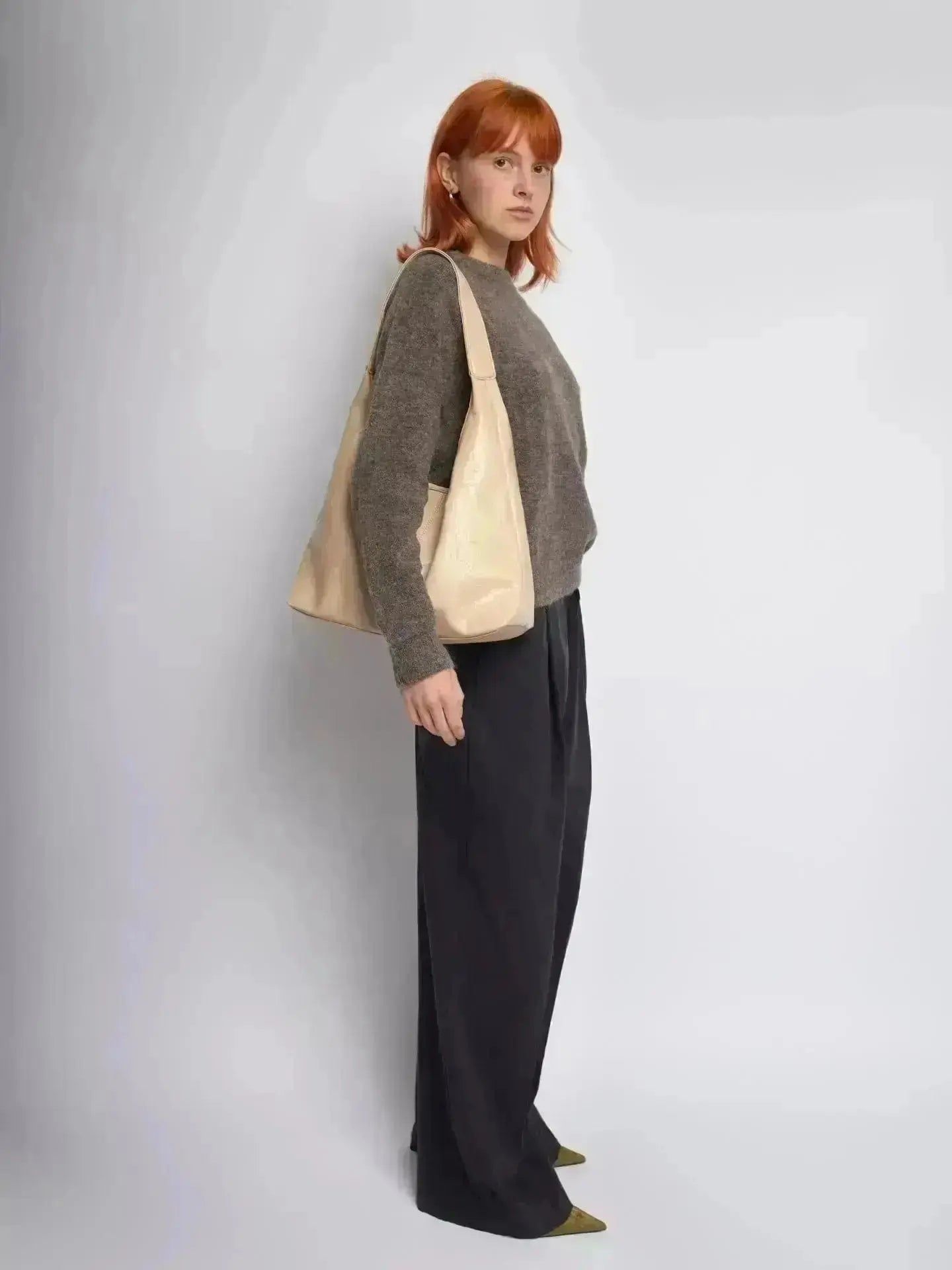Scarlett Distressed Leather Tote