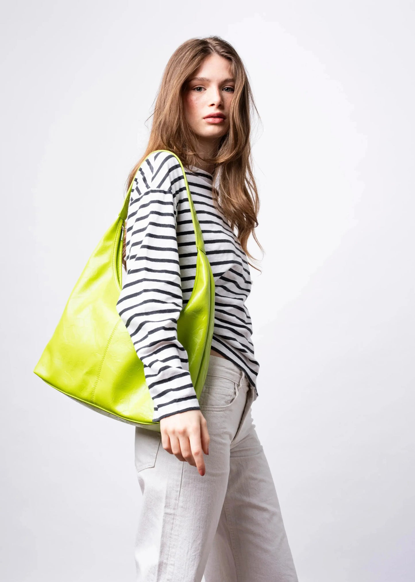 Scarlett Distressed Leather Tote