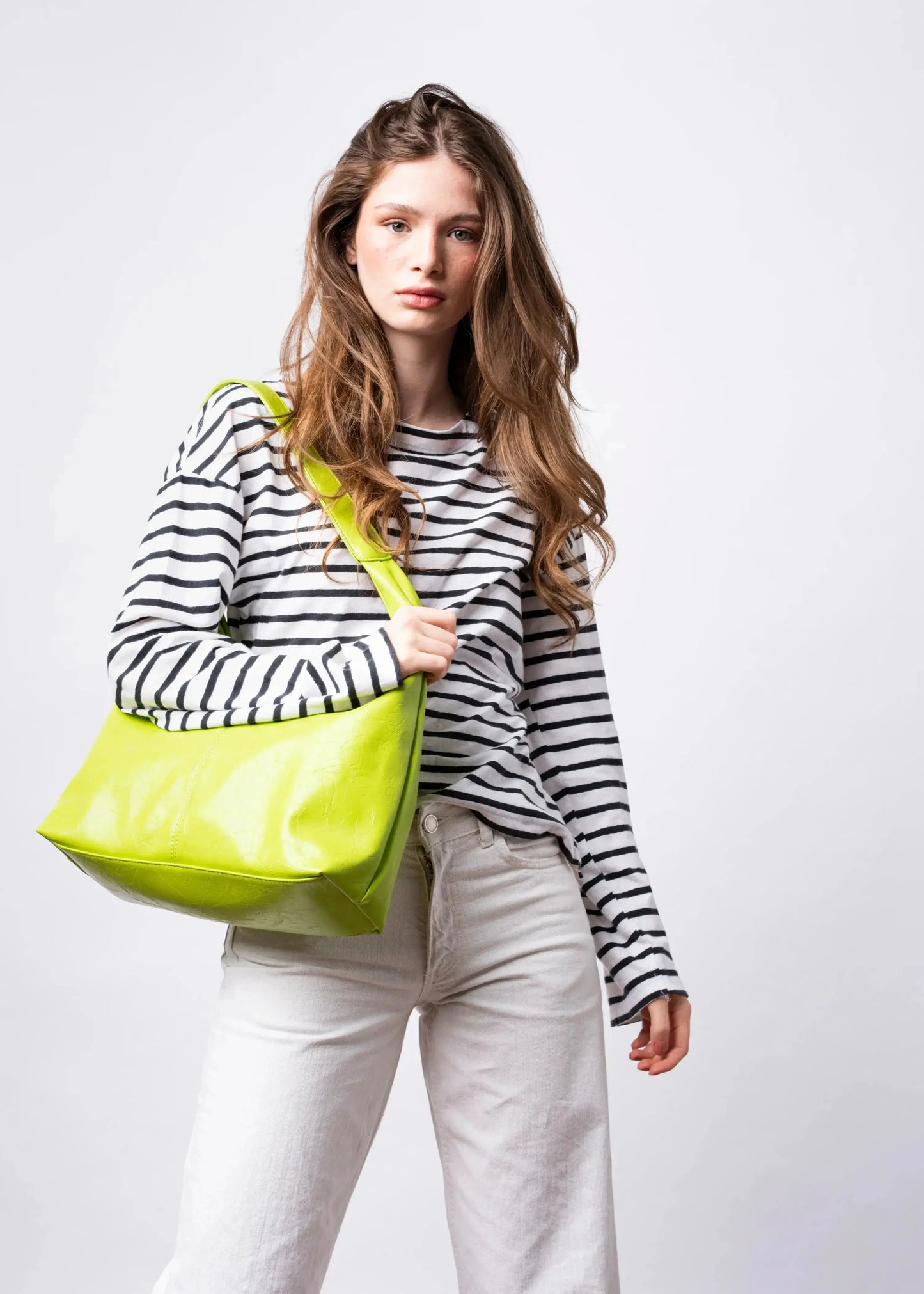Scarlett Distressed Leather Tote
