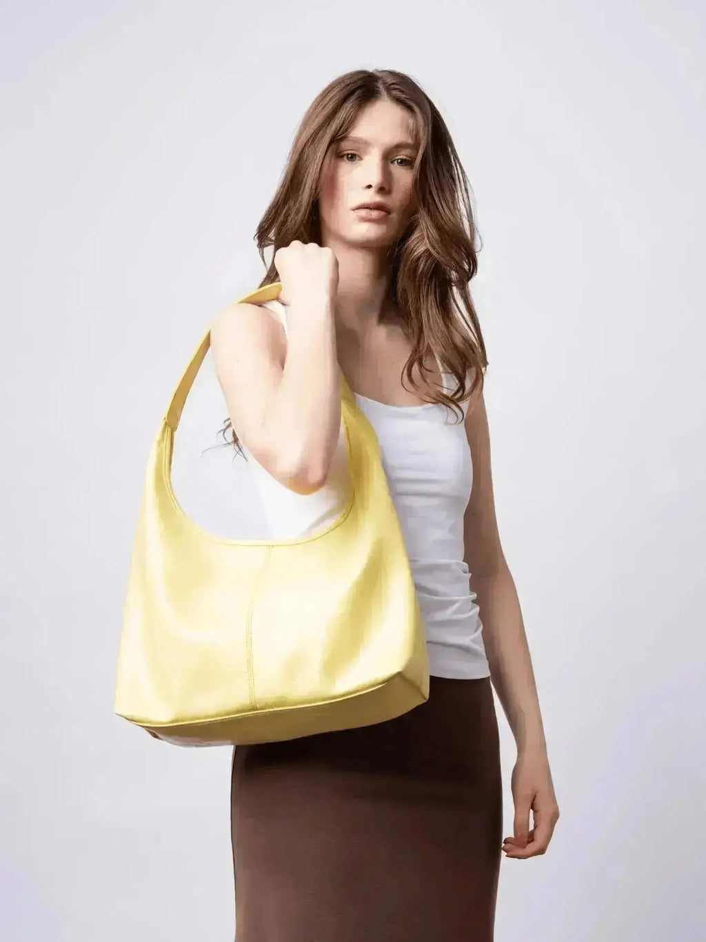 Scarlett Distressed Leather Tote